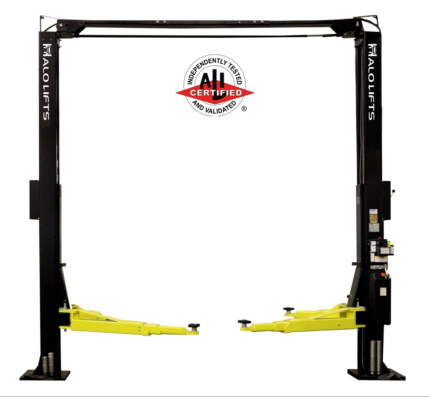 HALO LIFTS 2 Post 10,000 Lb Capacity ALI Certified  Lift