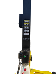 HALO LIFTS Clear Floor 2 Post Car Lift -  10,000 LBS Capacity