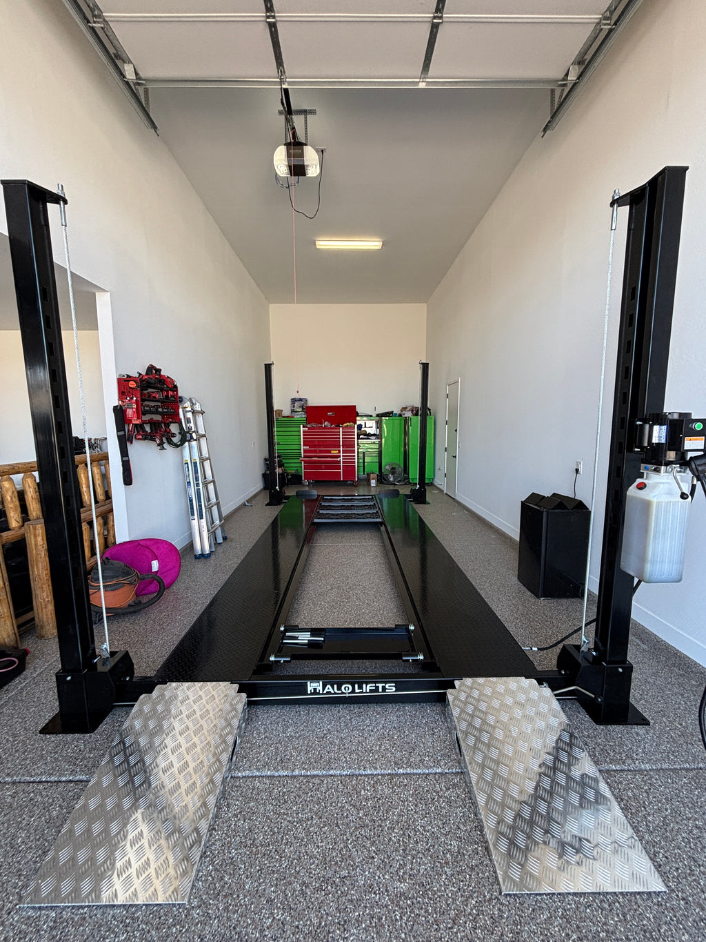 HALO LIFTS PRO Truck Lift 4 Post Car Lift - 12,000 LBS Capacity