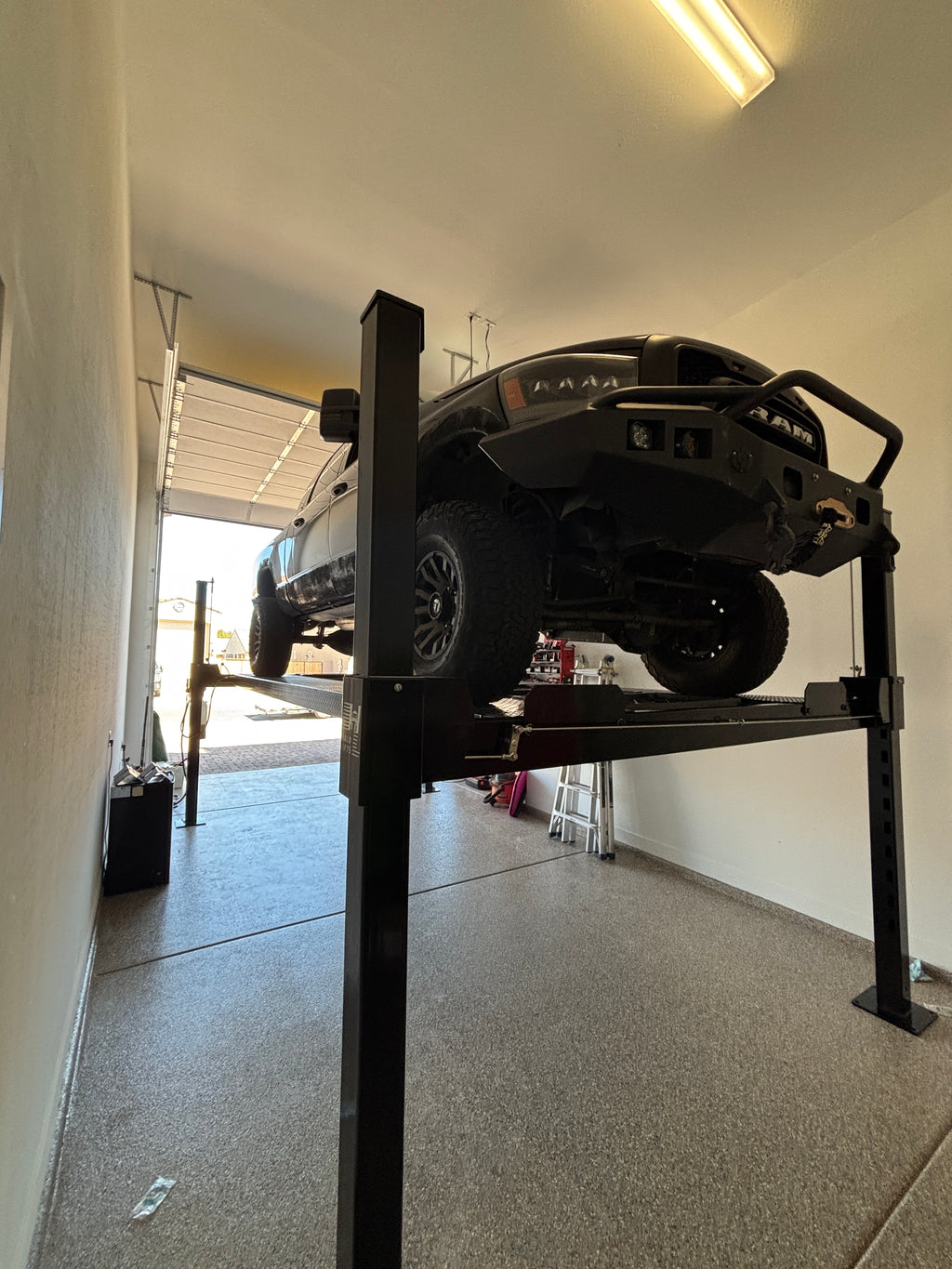 HALO LIFTS PRO Truck Lift 4 Post Car Lift - 12,000 LBS Capacity