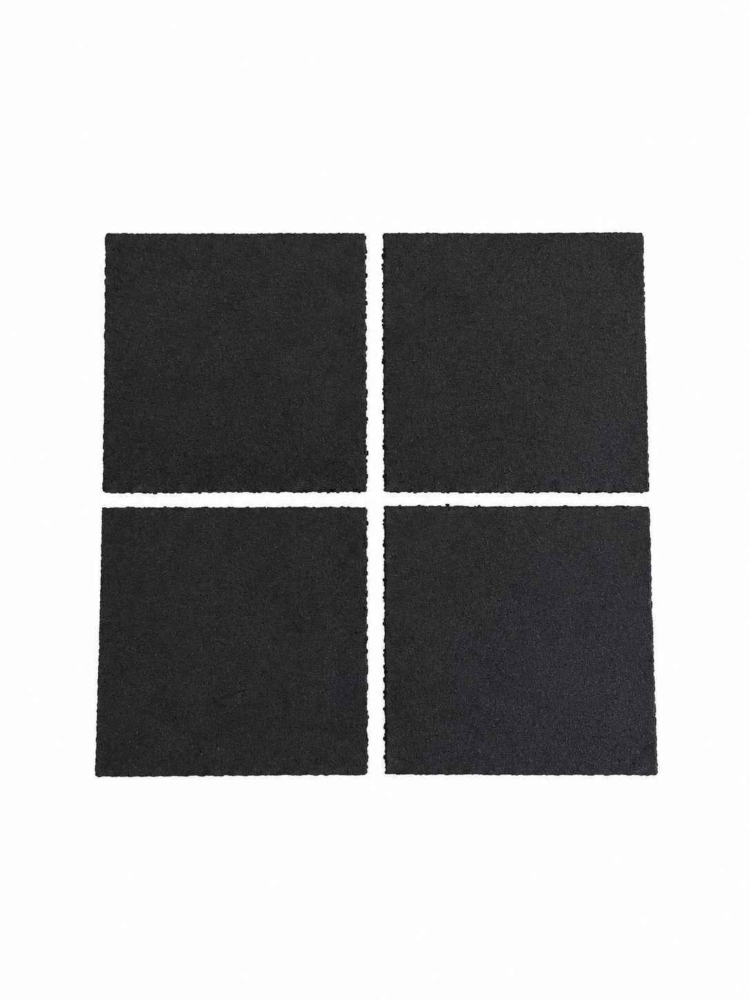 HALO Rubber Floor Pads (Set of 4) for Floor Protection Built for all Halo 4 Post Lifts
