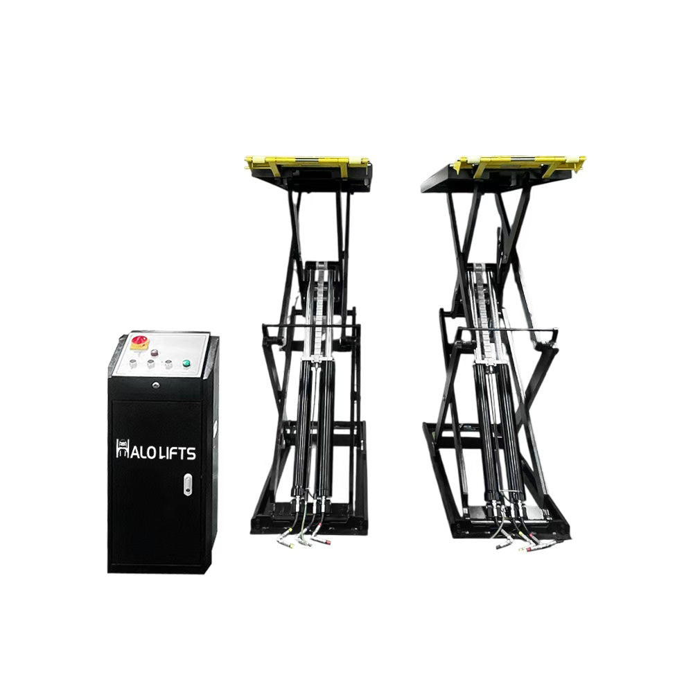HALO LIFTS FULL RISE SCISSOR LIFT 8,000 LB CAPCITY