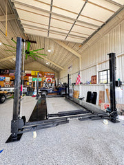 HALO LIFTS PRO Trailer Lift  4 Post Car Lift - 7,500 LBS Capacity