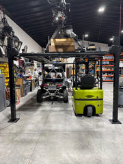 HALO LIFTS PRO Trailer Lift 4 Post Car Lift - 7,500 LBS Capacity