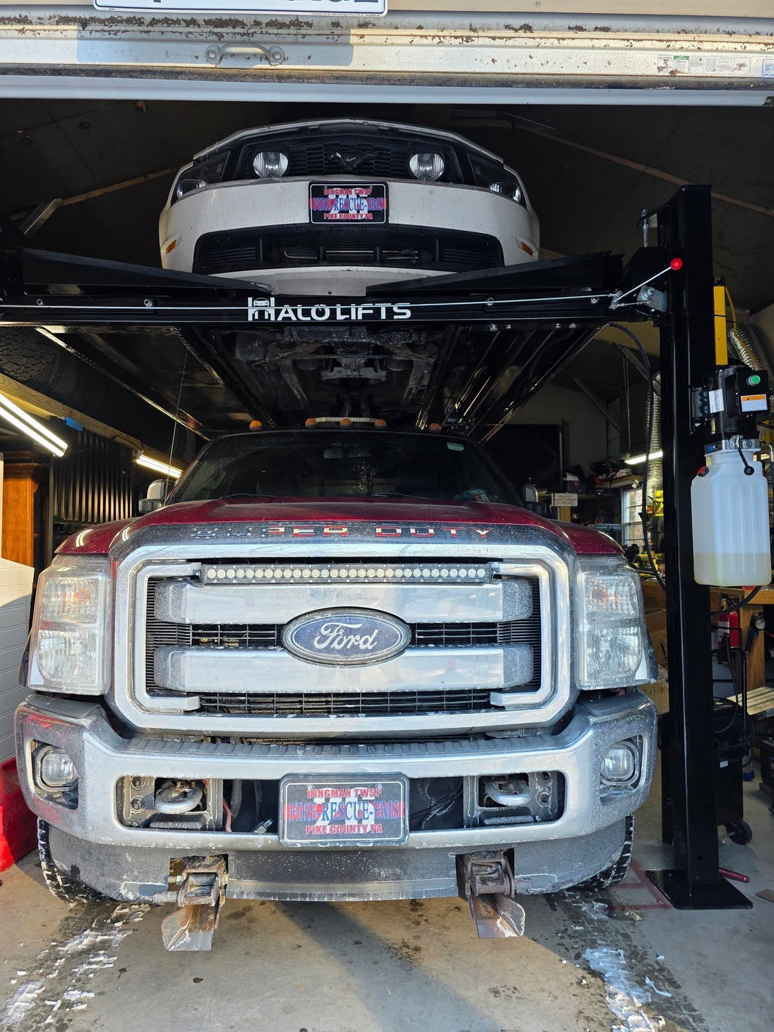 HALO LIFTS PRO XL 4 Post Car Lift - 10,000 LBS Capacity