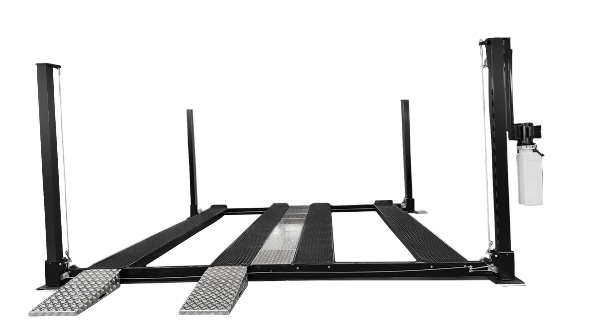 HALO LIFTS PRO Double Wide 4 Post Car Lift - 9,000 LBS Capacity