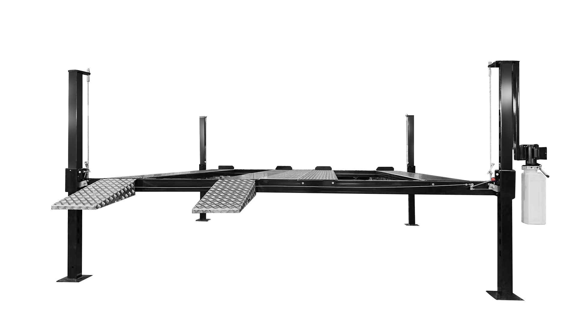 HALO LIFTS PRO Double Wide 4 Post Car Lift - 9,000 LBS Capacity